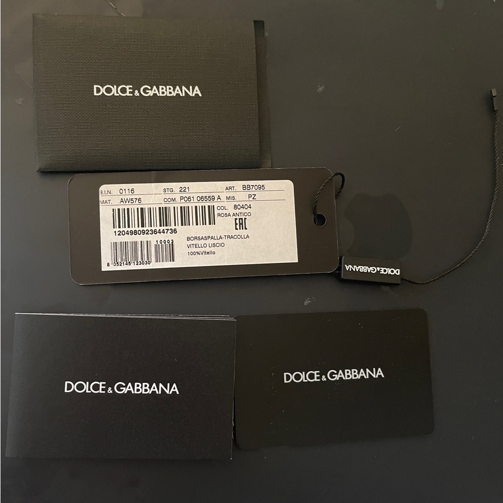 DOLCE & GABBANA CALFSKIN CROSSBODY 3.5 BAG - Picture 3 of 15